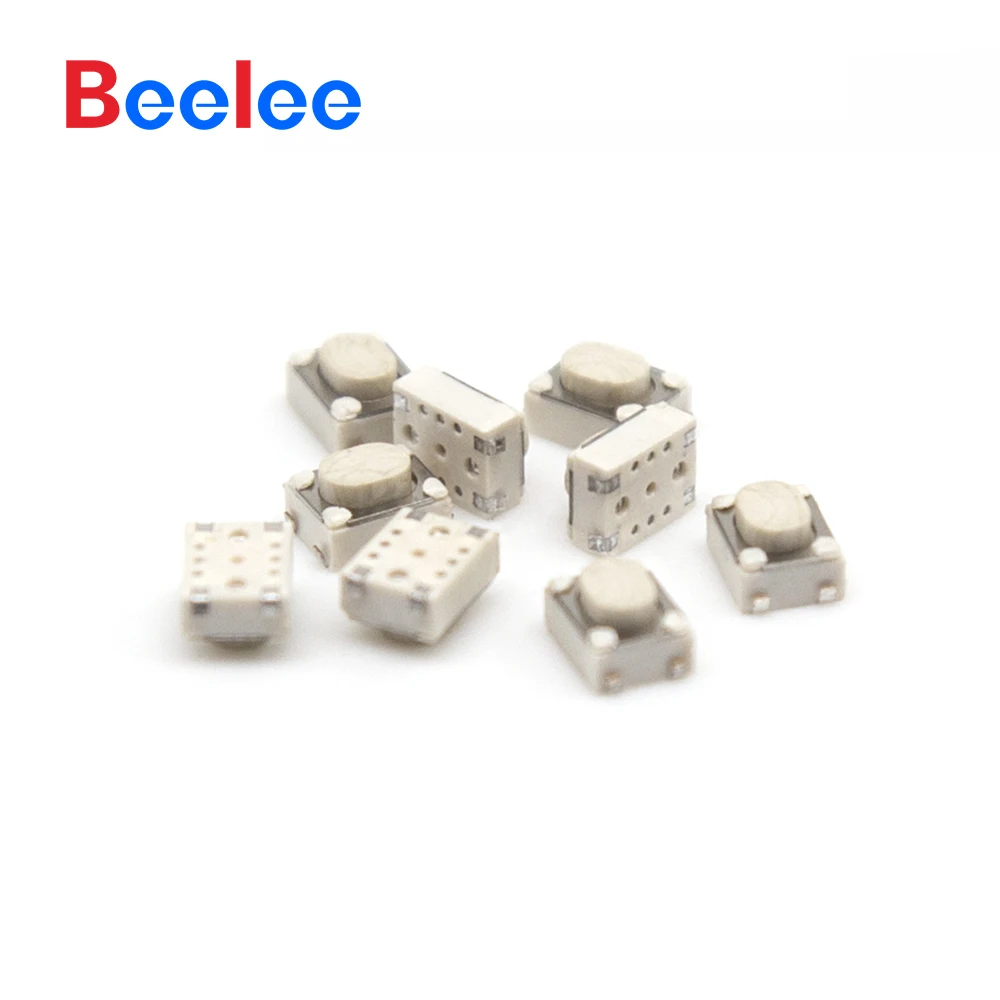 500 PZ Vendite Dirette Della Fabbrica GBeelee BL-QC-2A1-1 4.2*3.3 Mini Interruttore di Tatto SMT DIP Tipo Tattile Tatto Interruttore di Pulsante