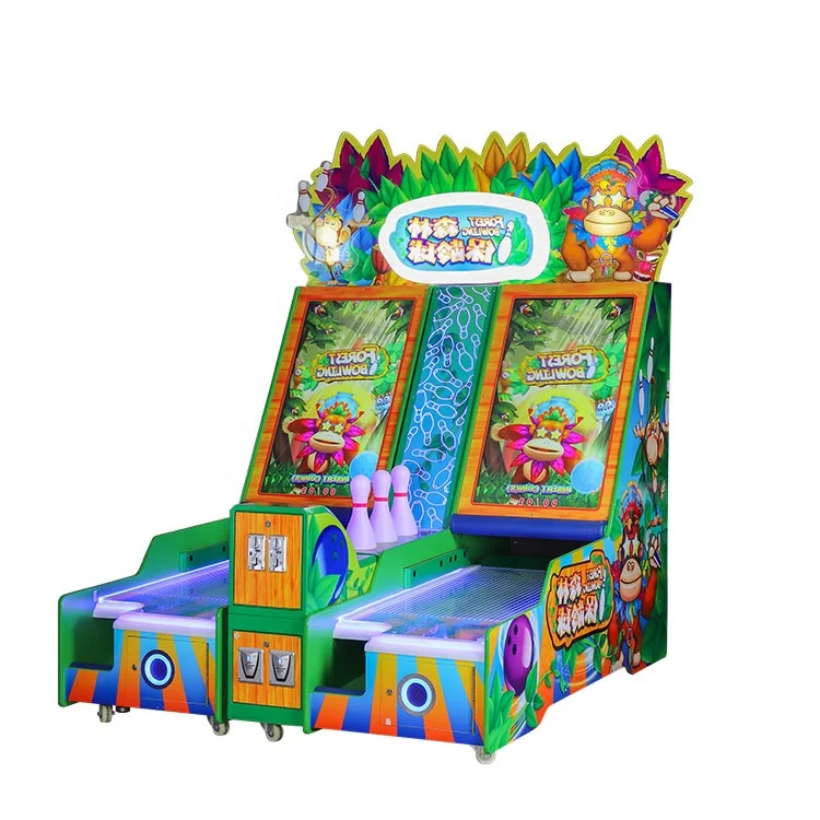 Adventure Bowling Coin-Operated Lottery Ticket Machine for Sale - Amusement Arcade Game Equipment