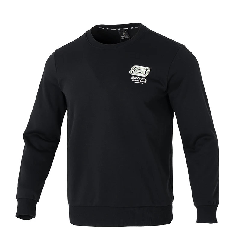 

Skechers Мужская и женская спортивная одежда для пар на флисовой подкладке, теплая модная модная толстовка, пуловер Fhl322U127-0018