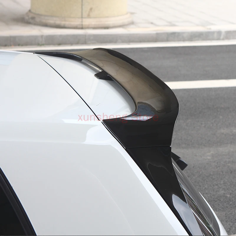 Glossy Black Clubsport Style Carbon Fiber CS Style Rear Roof Spoiler For Volkswagen Golf 7/7.5 GTI R 2014-2020 (GTI only)