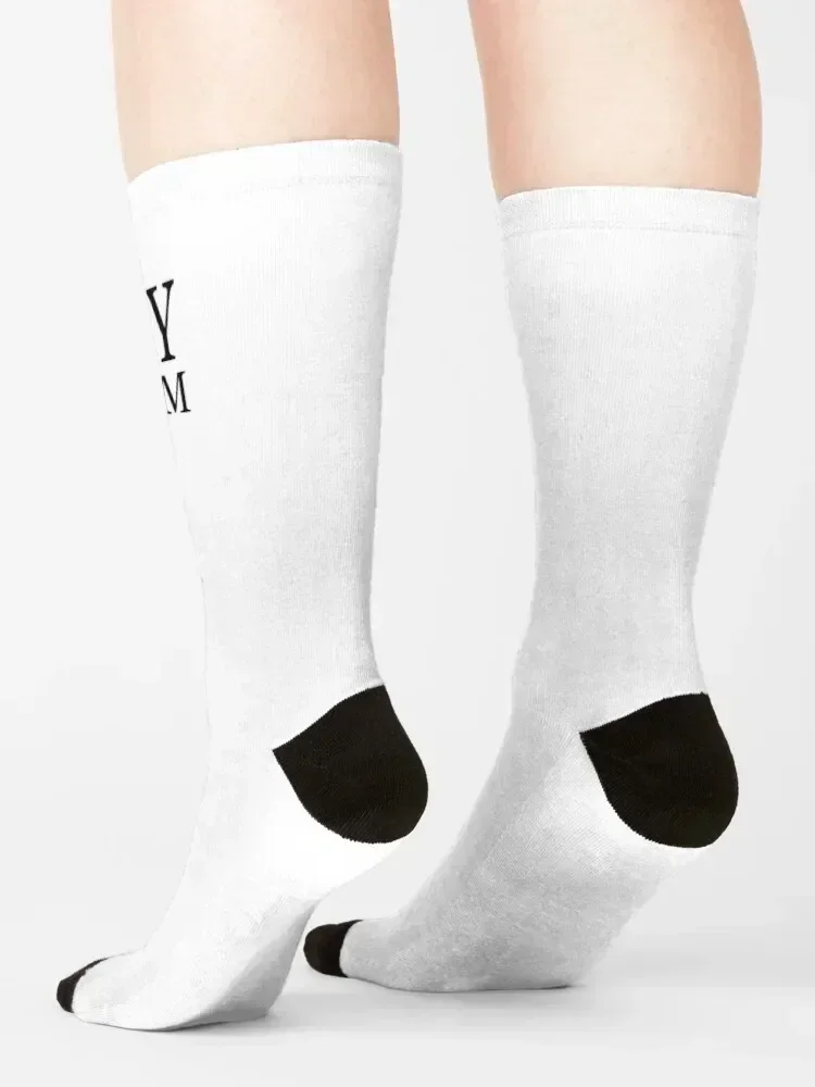 I Love My Stepmom Socks hockey Soccer Socks Ladies Men's