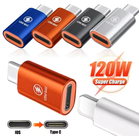 

Адаптеры типа C IOS «мама» на USB C «папа» Конвертер для быстрой зарядки для Iphone Samsung Tablet Разъемы для передачи данных