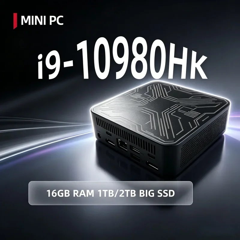 Hot New Arrival 2026 Mini Laptop i9-10980HK 8/16GB RAM SSD 4K WiFi6 BT5.2 Office Game Study Notebook
