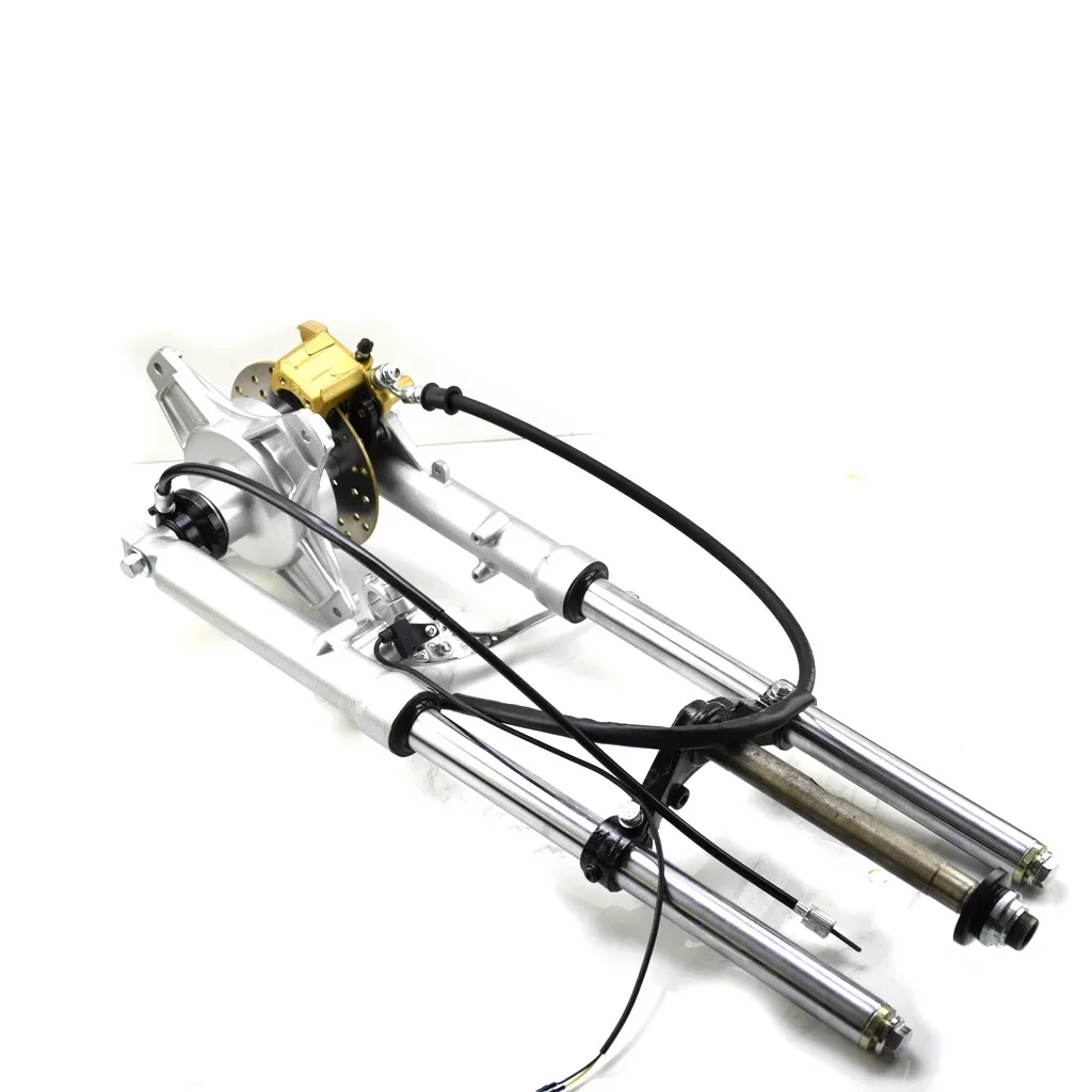 Motorcycle front fork with brake caliper disc assemb for Monkey bike DAX acssories spare parts