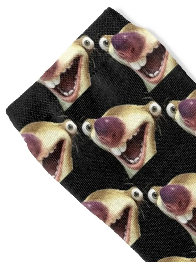 Sid the sloth62 Socks hiking christmas gifts heated Designer Man Socks Women's