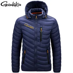 2025 New Winter Fishing Clothes Men's Waterproof Fishing Down Jacket for Outdoor Cycling Windproof Clothes Warm Fishing Jackets