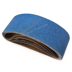 5PCS 610 * 100mm Belt Sander Paper 40-400 Grits Zirconia Metal Sandpaper Belt for Bench Sander,Knife Sharpening,Metal