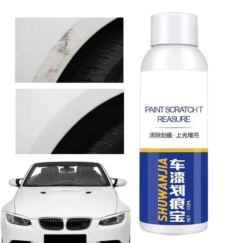 

Fine Scratch Remover 100ml Car Scratch Repair Wax Car Coat Scratch Repair Fixes Door Handle Scratches Polished Paint Swirls