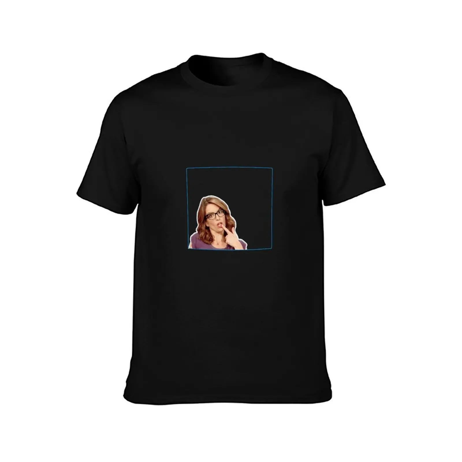 Tina Fey on Weekend Update T-Shirt Casual Loose Fit Short Sleeve T-Shirt