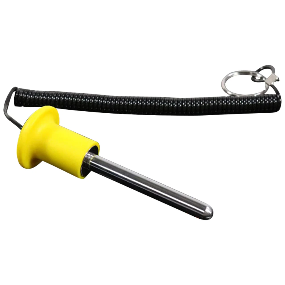 دبوس كومة الوزن العالمي مع حبل سحب، دبوس آلة الوزن، معدات اللياقة البدنية، ملحقات استبدال رياضية للصالة الرياضية