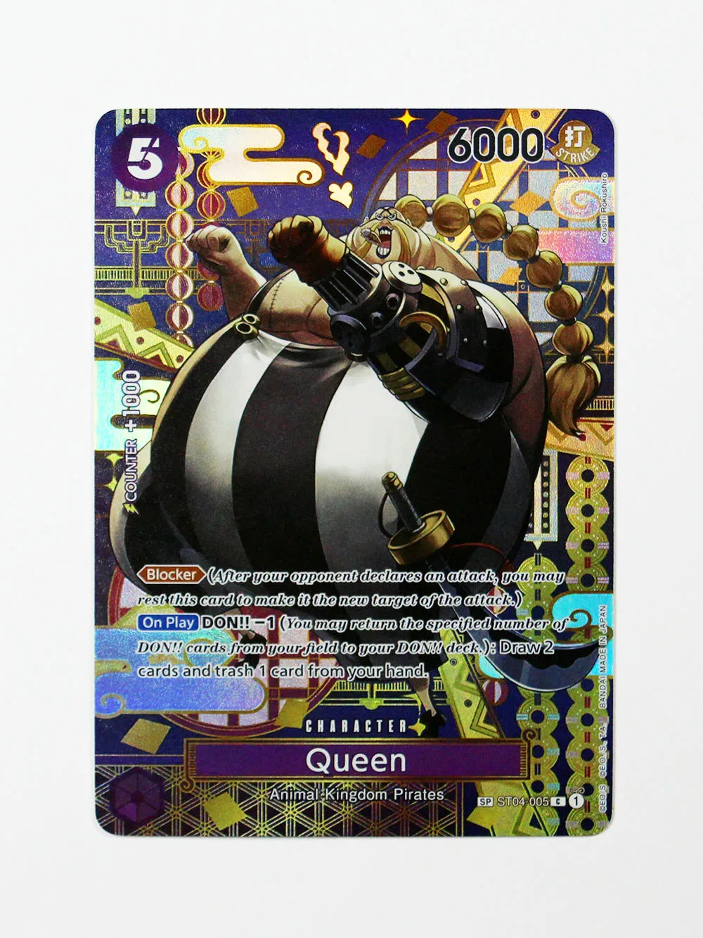 One Piece Proxy Card 2025 OP04 Cards Sabo Queen Collectible Trading Card Anime TCG Singles Toys Gift