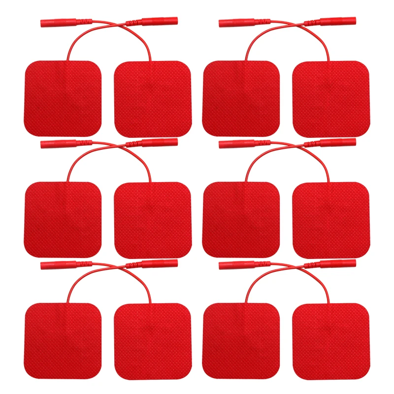 

5*5cm Non-woven Fabric Self-Adhesive EMS Muscle Stimulator Patch Gel Pulse Massage Body Replacement Patch