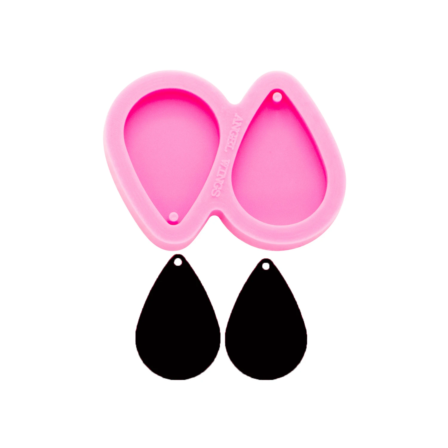 Silicone Molds Tear Drop Earring Fondant Craft Cake Chocolate Sugarcraft Candy Mold Resin Jewelry Crafts Casting Mold