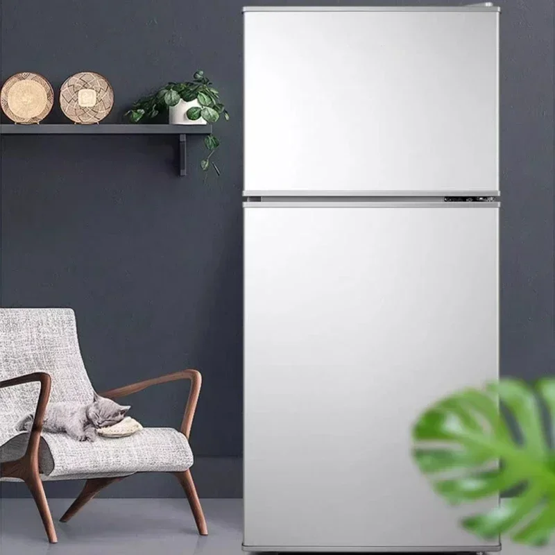 Double-door Cold Storage & Freezing Refrigerator, Householdre Small Frigerator,Beverage Fridge & Cooler