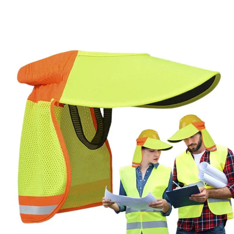 

Hard Hat Sun Shield Hard Hat Sun Visor Mesh Sunshade High Visibility Hard Hat Neck Shade High Visibility Neck Sun Shield