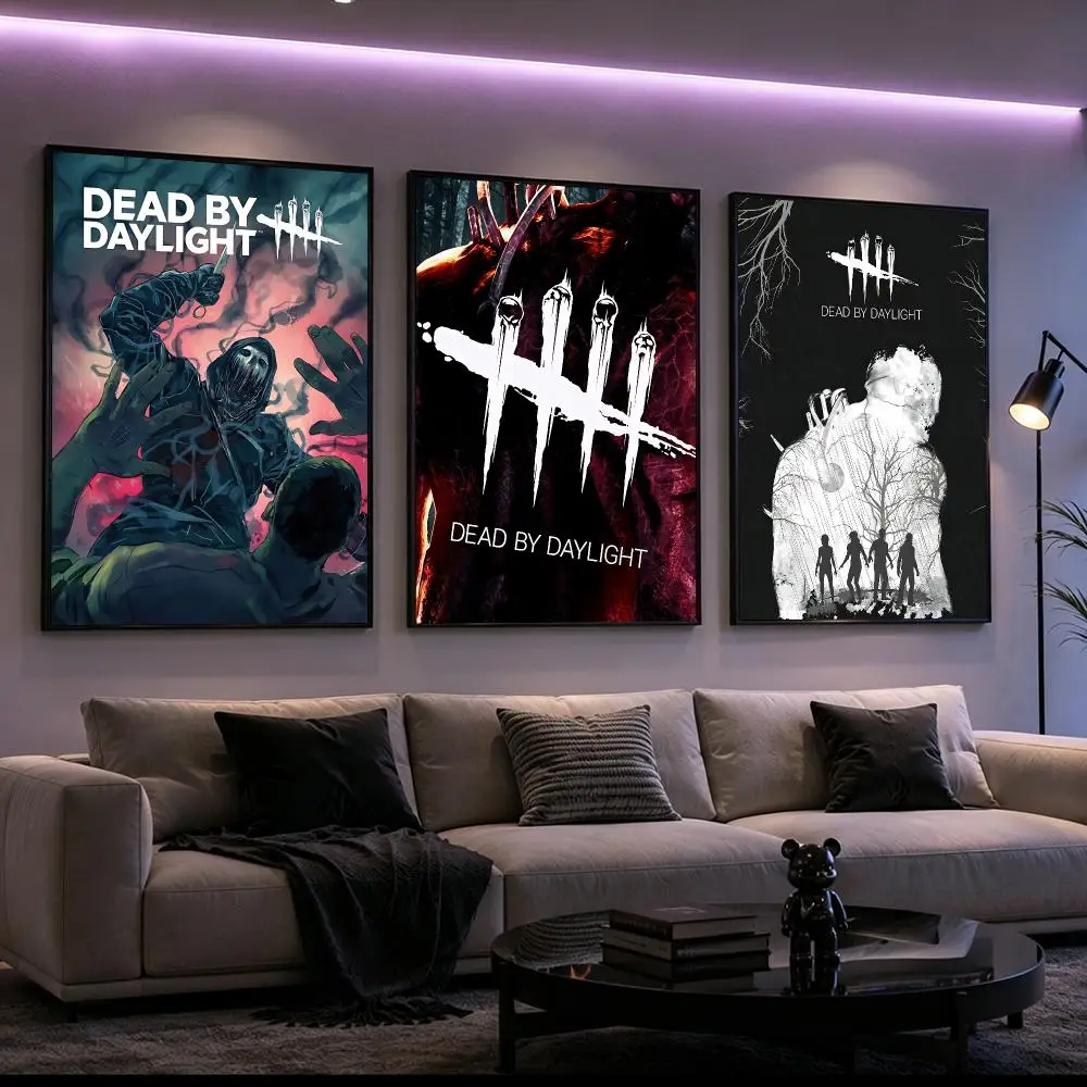 Dead by Daylight Poster Poster HD Printing Cyberpunk Style Wall Art Home Decor For Gaming Room Living Room Bedroom Gift Idea