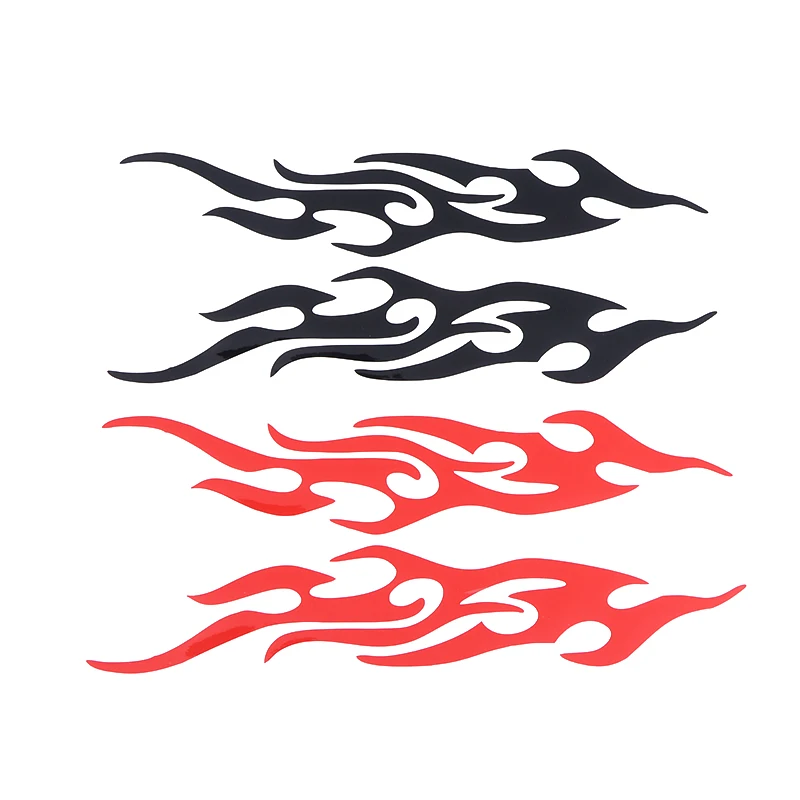 Car Stickers Modified Flame Reflective Sticker Auto Exterior Accessories Decals Moto Body Decor Voiture Car Decoration