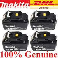 100% Genuine NEW Makita 18V Battery 6.0Ah Rechargeable Battery BL1840 BL1840B BL1850 BL1850B 18650 DDF487 DTW700 LXT Power Tool