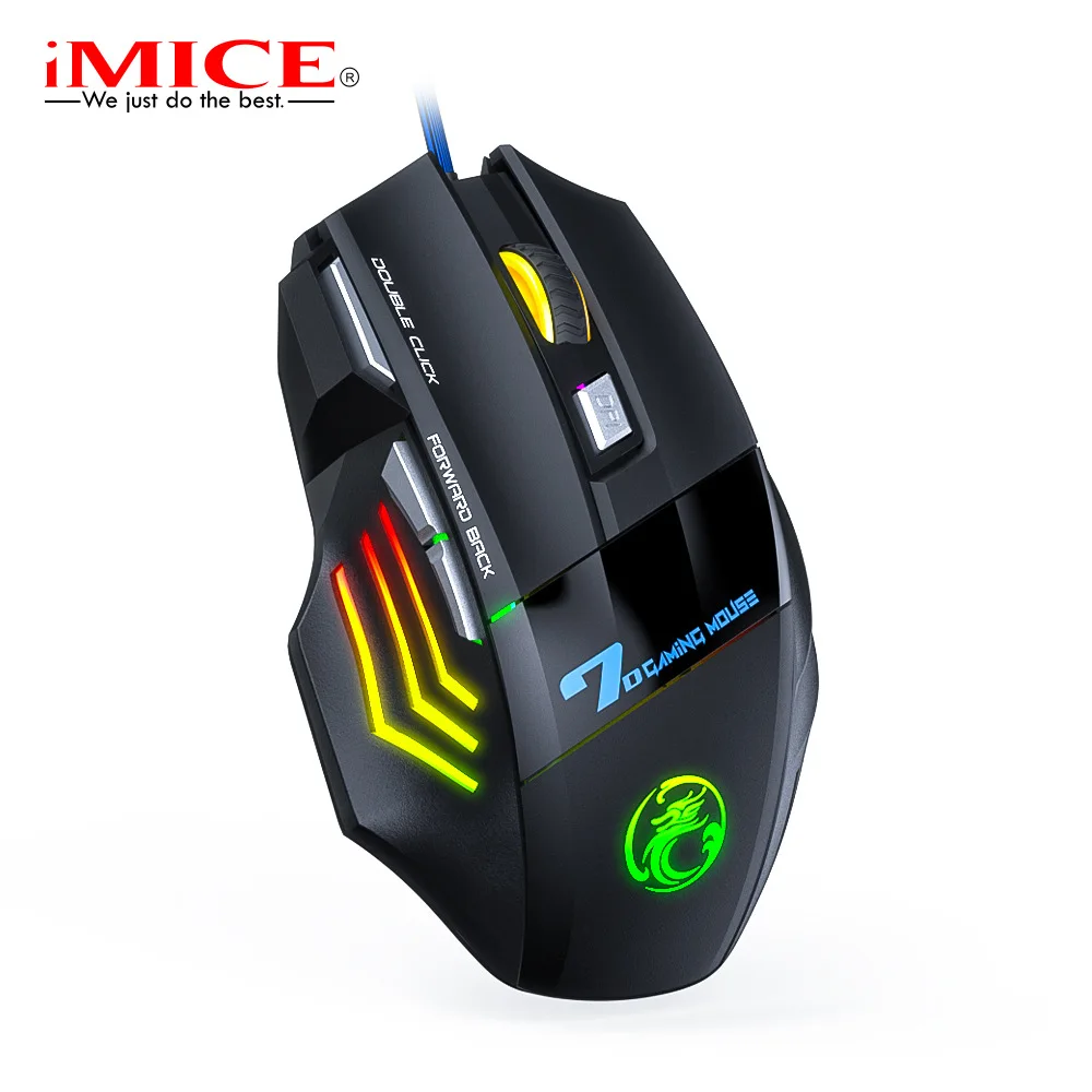 Imagem -05 - Teclado para Jogos Rgb e Mouse com Retroiluminação Teclado Ergonômico com Fio para pc e Laptop 104 Teclas Gamer Usb