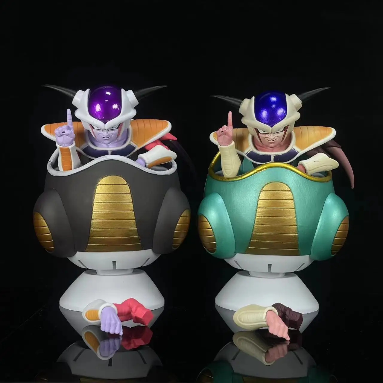 New 19cm Anime Dragon Ball Frieza Aircraft Action Figure Model Doll Toys Pvc Desktop  Gifts For Kids Destatue Collection