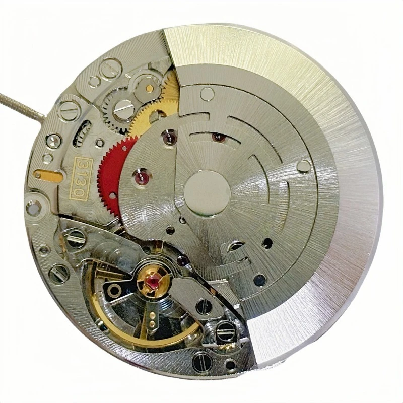 Parts are suitable for 3130 movement, no calendar three-pin automatic mechanical movement blue hairspring VR3130 lettering