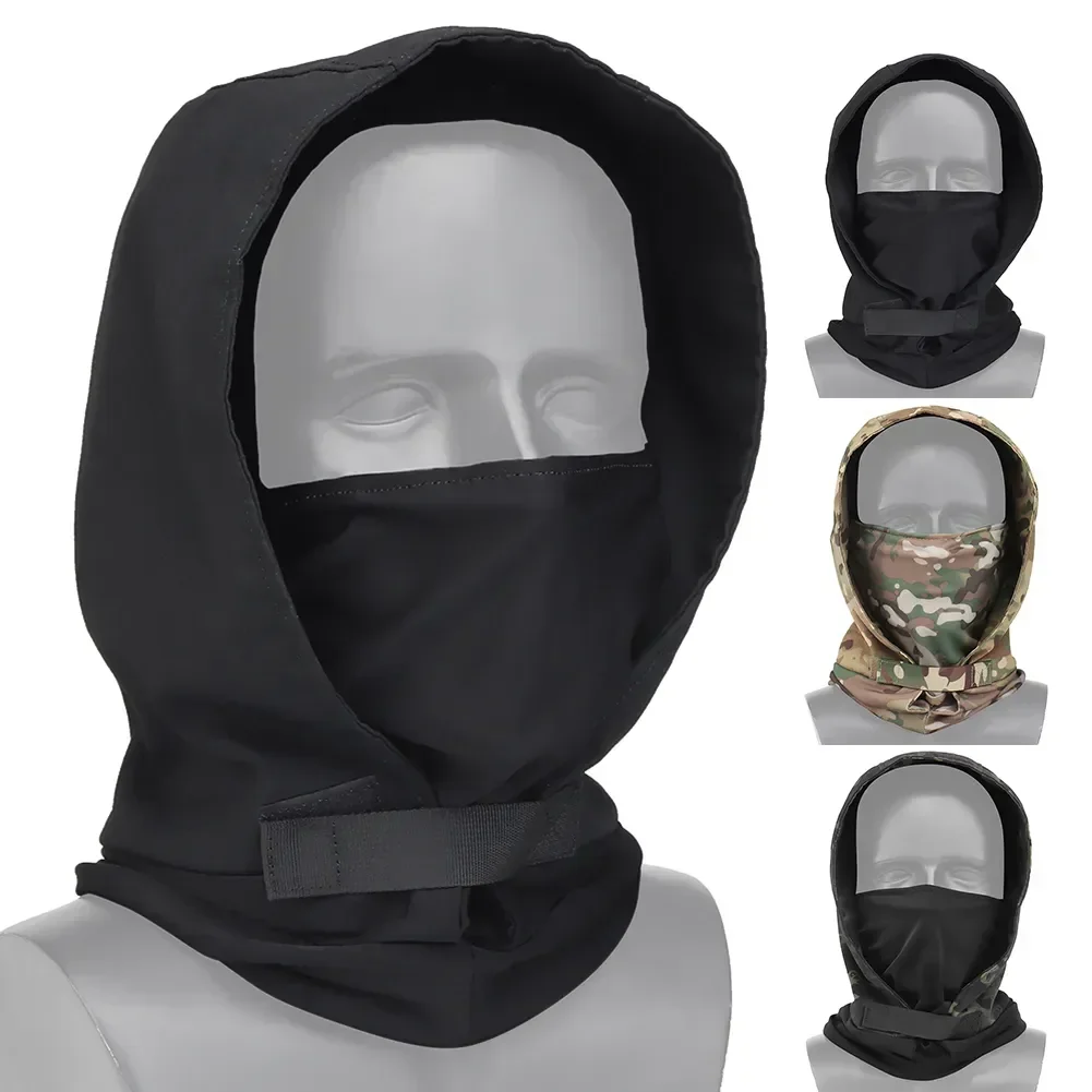 Hunting Mask Headgear Tactical Combat Balaclava Head Hood Breathable Tactical Mask Airsoft Hunting CS Game Halloween Cosplay Cap - view 2
