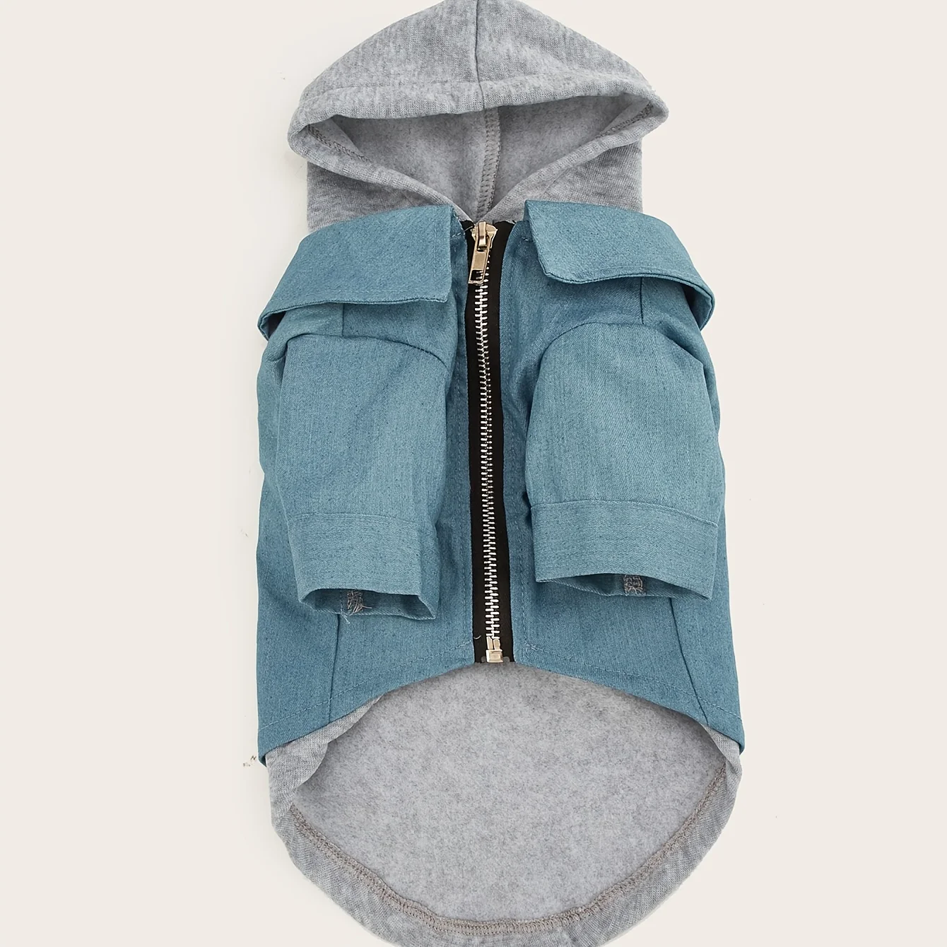 Winter-Hundekleidung, warme Haustier-Kapuzenpullover, modischer, bequemer Hundemantel für kleine und mittelgroße Hunde – Detail 11