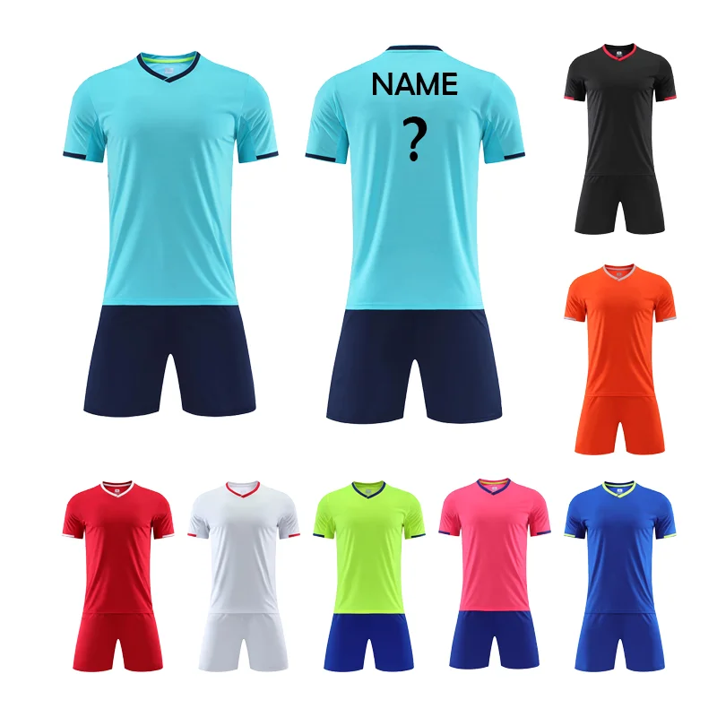 

Customized football clothes for adults, children and youth. You can add your name and number. Environmentally camisetas futbol