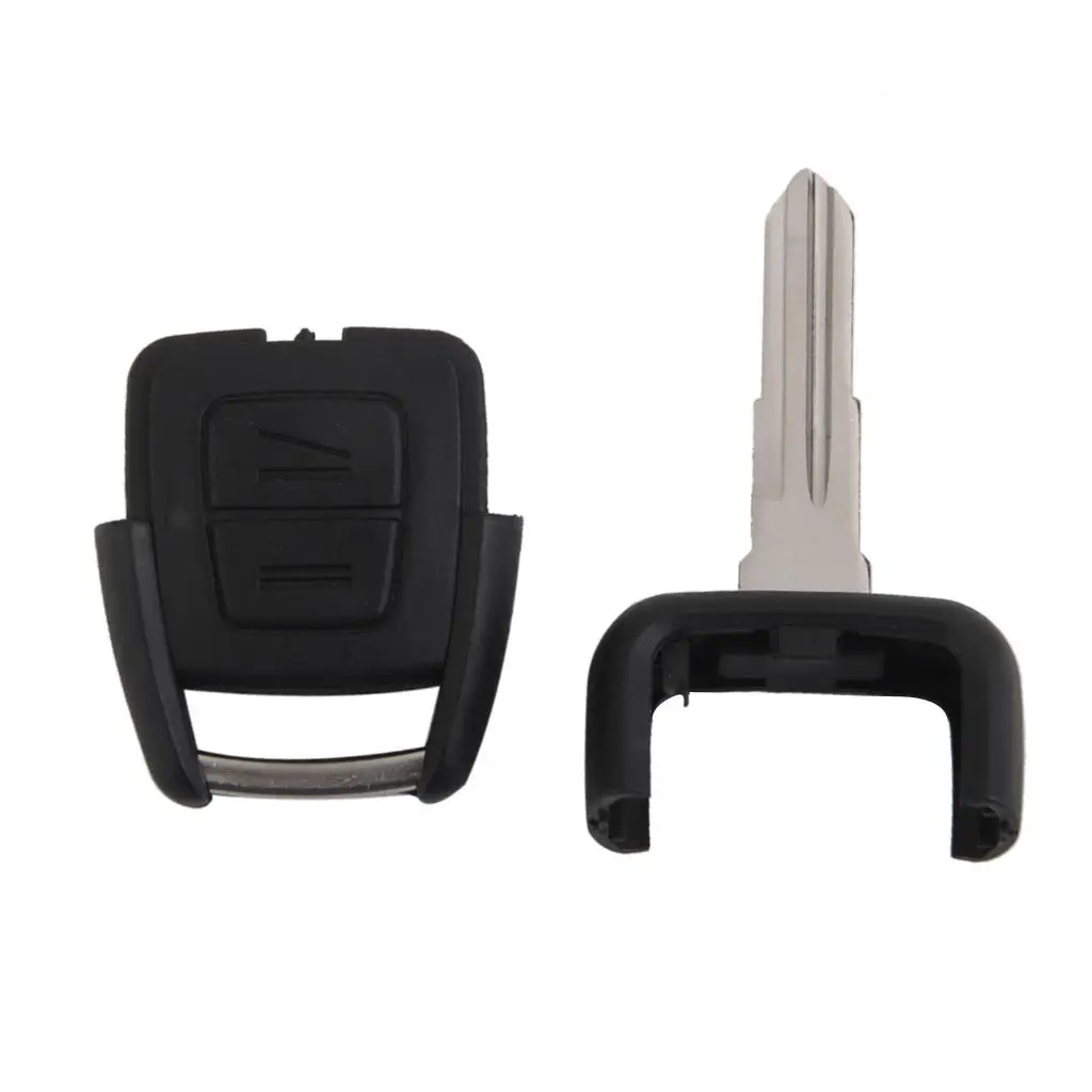 2 Button Pad Plastic Car Key Shell Remote Shell Case Aftermarket Replacement for Opel Astra Zafira