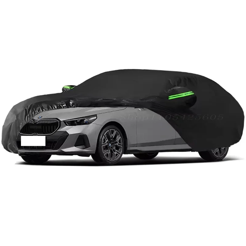 

For BMW 5 Series Car Cover Outdoor Sun Shade Rain Snow Dust Frost Resistant Anti-UV Cover Waterproof All Weather for Automobiles