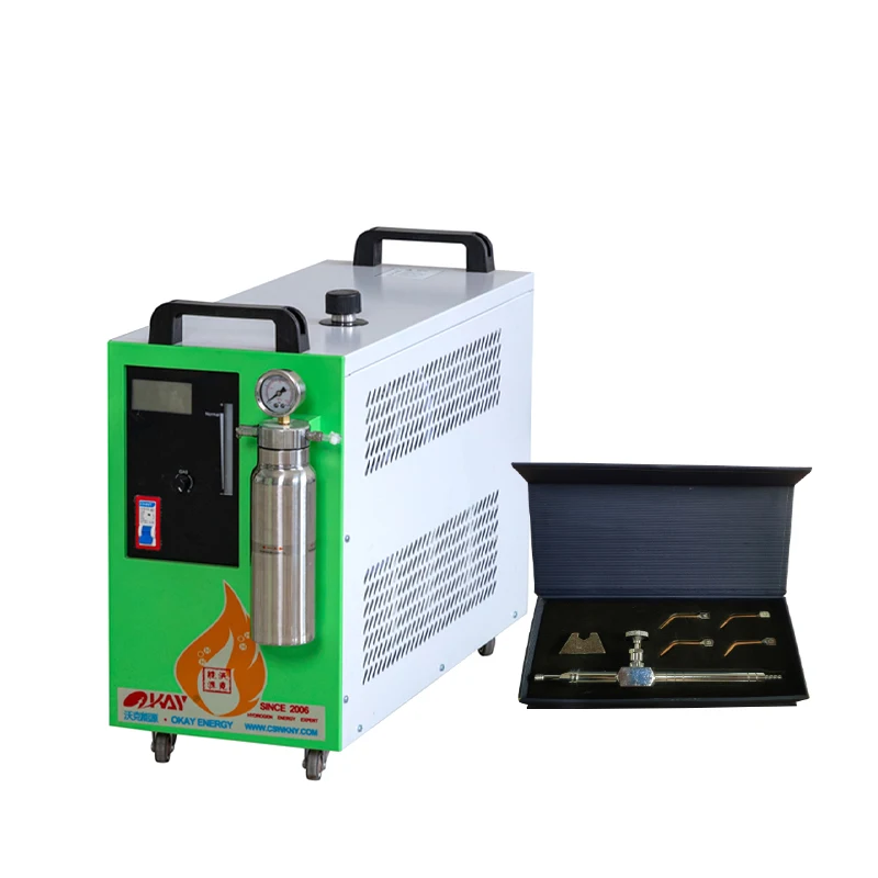 Small size CE certificated water fuel oxyhydrogen flame generators wax casting machine wax patterns welder