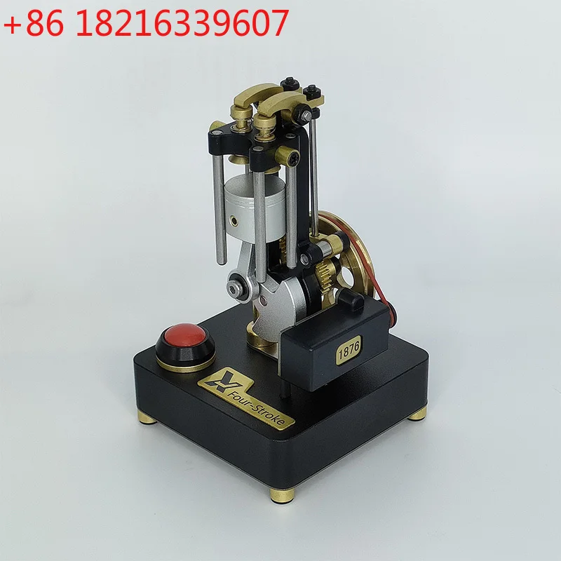 TAO Precision Micro Single Cylinder Engine Model Creative Metal Engine Model Toys and Gifts Crafts