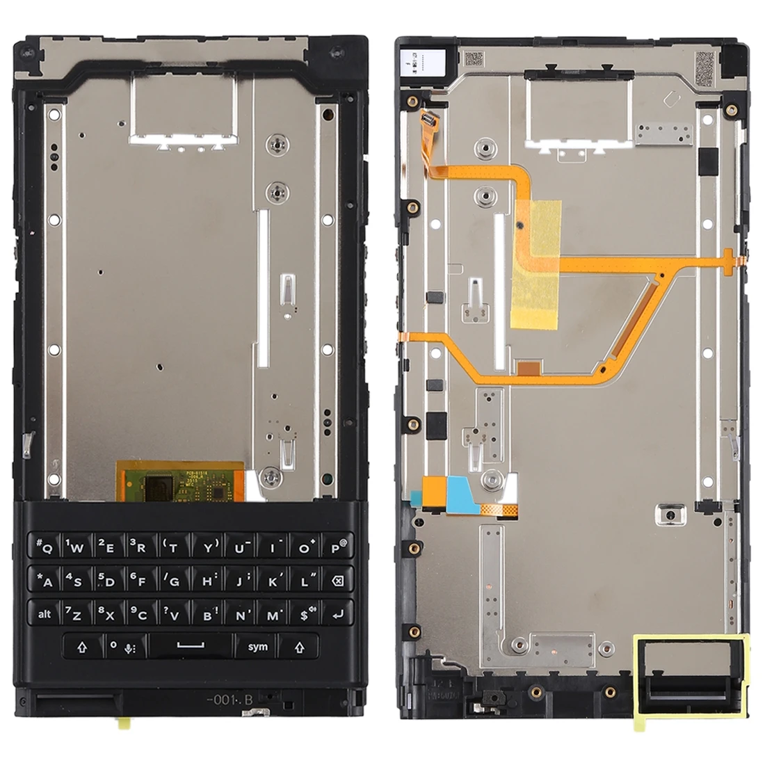 Placa de cable flexible de teclado para BlackBerry Priv (negro)