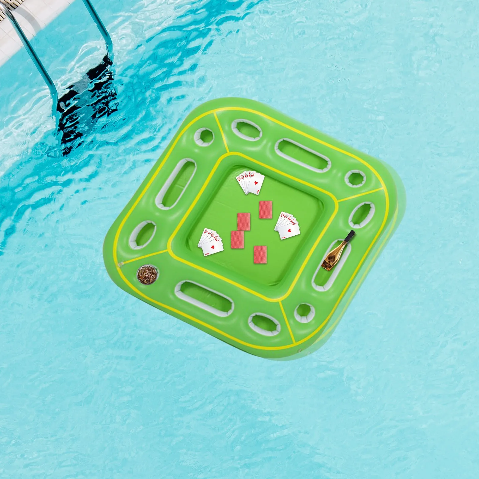 

Pool Floating Table Float Inflatable Pool Party Tray Snack Table Float Pool Games Table For Adults And Family