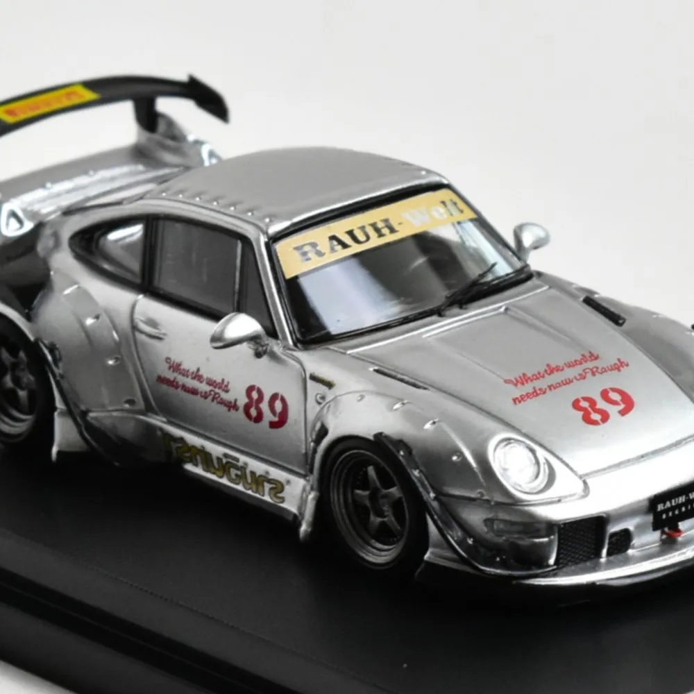 

SW 1:64 Коллекция RWB 993 89 # Небесная литая под давлением модель автомобиля