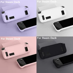 New Protective Case for Steam Deck Game Console Silicone Steam Host Anti-fall Silicone Protective Cover Accessories
