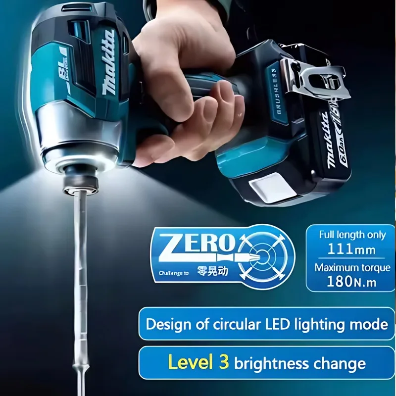 

Makita Original Lithium-Ion Rechargeable Batteries 18V 2Ah 3Ah 5Ah 6Ah for Makita DTD173 DTW700 DHW180 DGH181 DHP470 DDF487