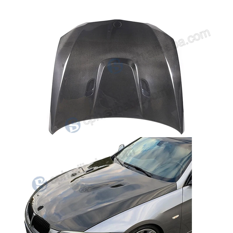 

Carbon Fiber Hood Bonnet Pre Lci for BMW 3 Series E92 328i 335i 2007 2008 2009 2010 2011