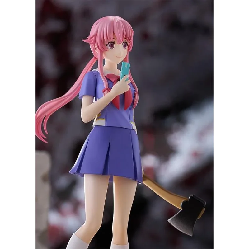 100% Original GSC Pop Up Parade Future Diary Pop Up Parade Yuno Gasai Yuno Gasai Limited Ver. In Stock Figure Model Toys view 5