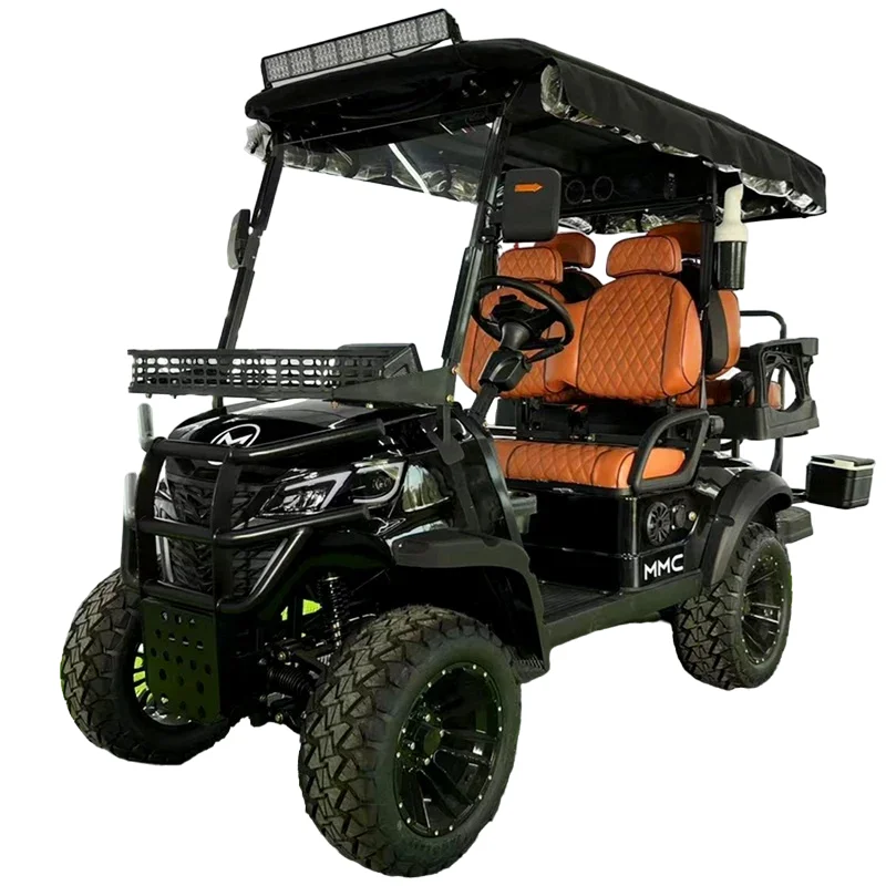 2025 New Launch Brand New Beach Off-Road Hunting 4WD 4*4 4 Seat Golf Cart 4*4 4 Seat Practical Off-Road Golf Cart