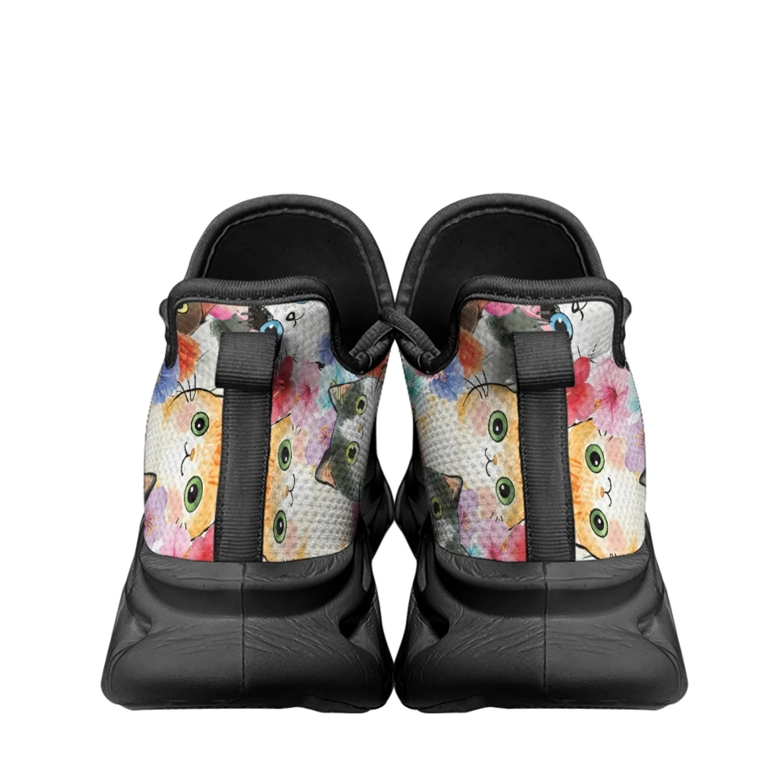 PENSTROLL PENSTROLL Cats Floral Fashion Sneakers Mesh & EVA Athletic Trainer Quick Dry for Men New Design Fall Fashion