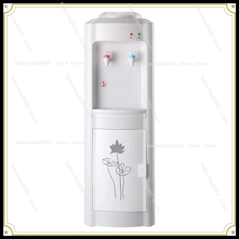 Vertical Bottled Water Dispenser, Household Hot Cold Instant Water Machine, Energy Saving Anti-dry Burning for Dorm Home Use