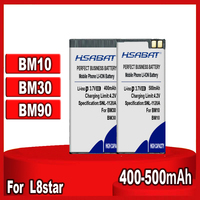 HSABAT 400mAh~500mAh Battery for L8star BM10 BM30 BM90