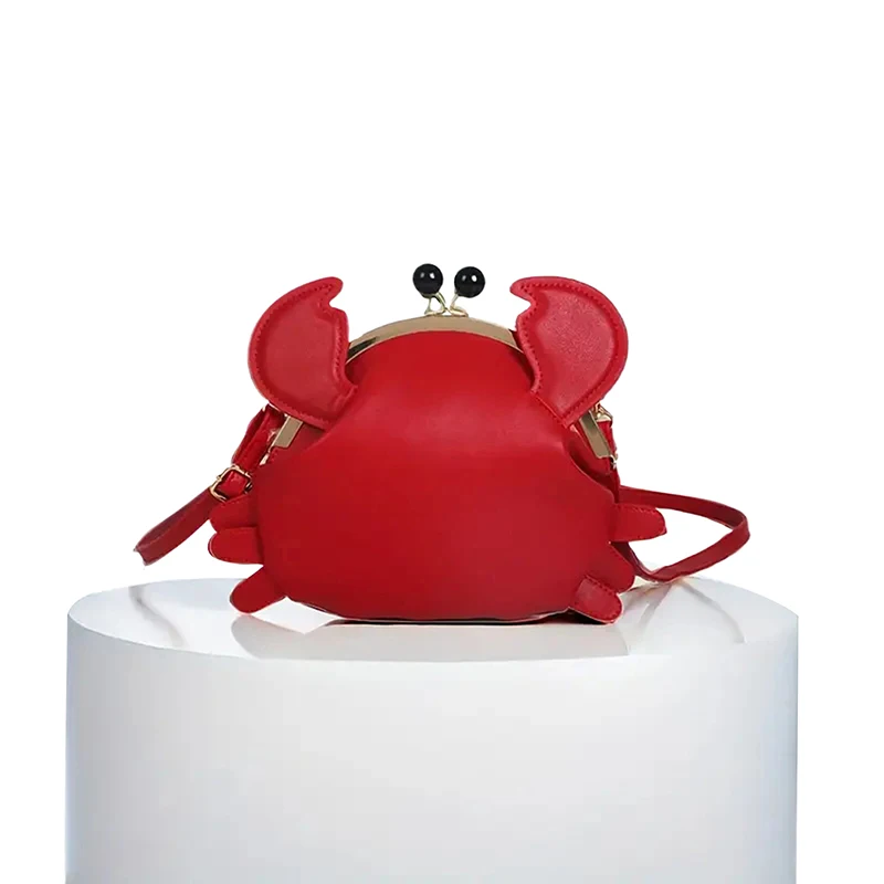 

Модная летняя женская сумка через плечо, новый стиль, сумка через плечо, уникальная сумка на клипсе, модная маленькая сумка в корейском стиле с крабом