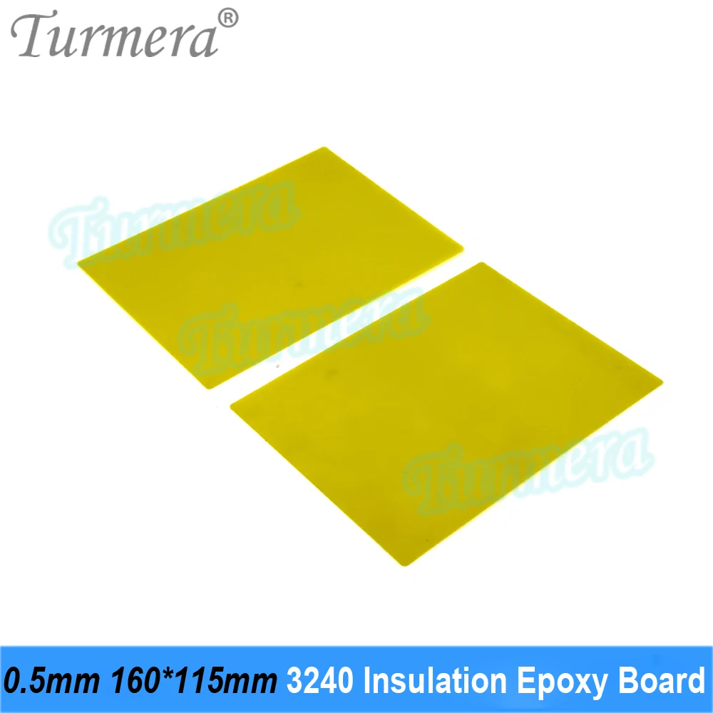 Turmera 3240 placa epóxi de isolamento 0.5mm espessura 160*115mm para eve lf100ma lf100ma 3.2v 100ah lifepo4 baterias pacote uso diy