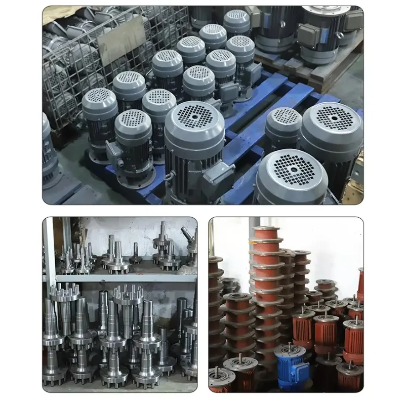 400W Vertical Industrial Mixer Gear Motor Sewage Treatment Agitator For Chemical Detergent & Water Fertilizer Mixing