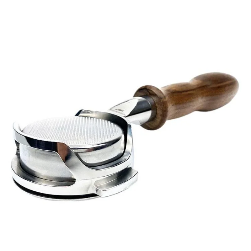 

for TANBUL E61 LELIT Gemilai Hot Mom Rocket Solid Wood bottomless Handle 58mm handle model with 22g powder bowl