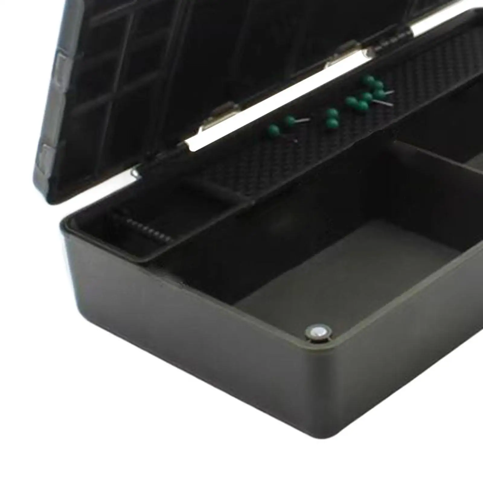 Multi Functional Fishing Tackle Organizer Storage Box with Measuring Scale for Fishing Lures Rigs and Carp Angler Accessories
