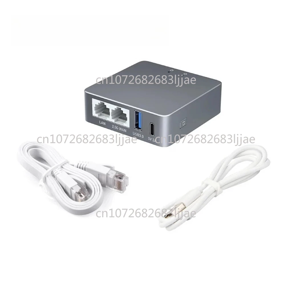 GL-iNET (Brume 2) GL-MT2500/MT2500A Mini VPN Security Gateway for Home Office and Remote Work, Internet Security, 2.5G WAN
