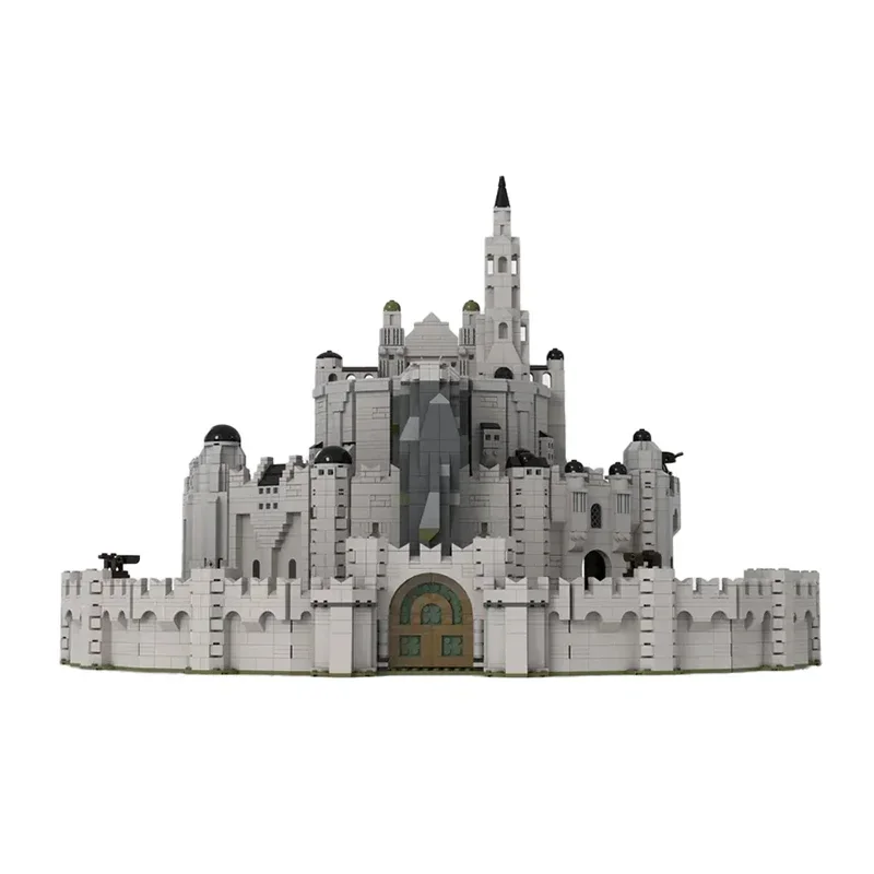 Rings Movie YcMoc Building Blocks Magical The White City Model Technology Bricks DIY Medieval Times LOTR Castle Toys Gifts